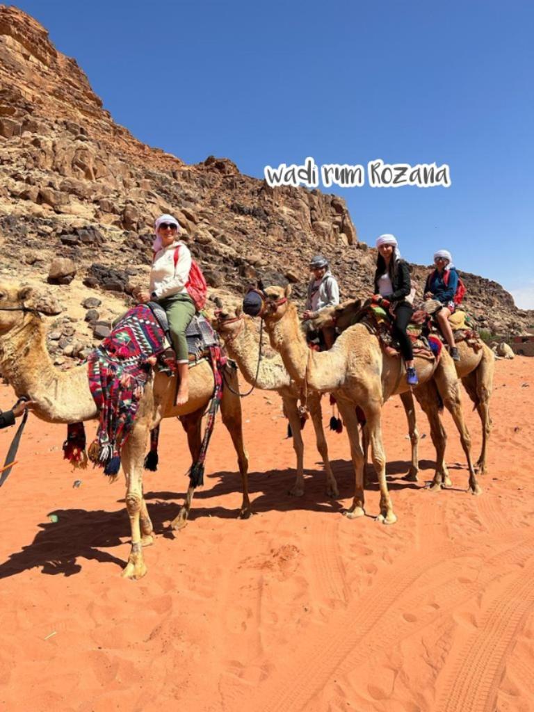 Wadi Rum Rozana Camp Екстер'єр фото